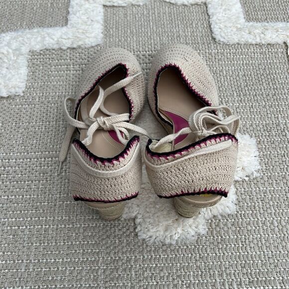 Espadrille Platform Sandals with 3inch Heel New, size 9 - Picture 4 of 5